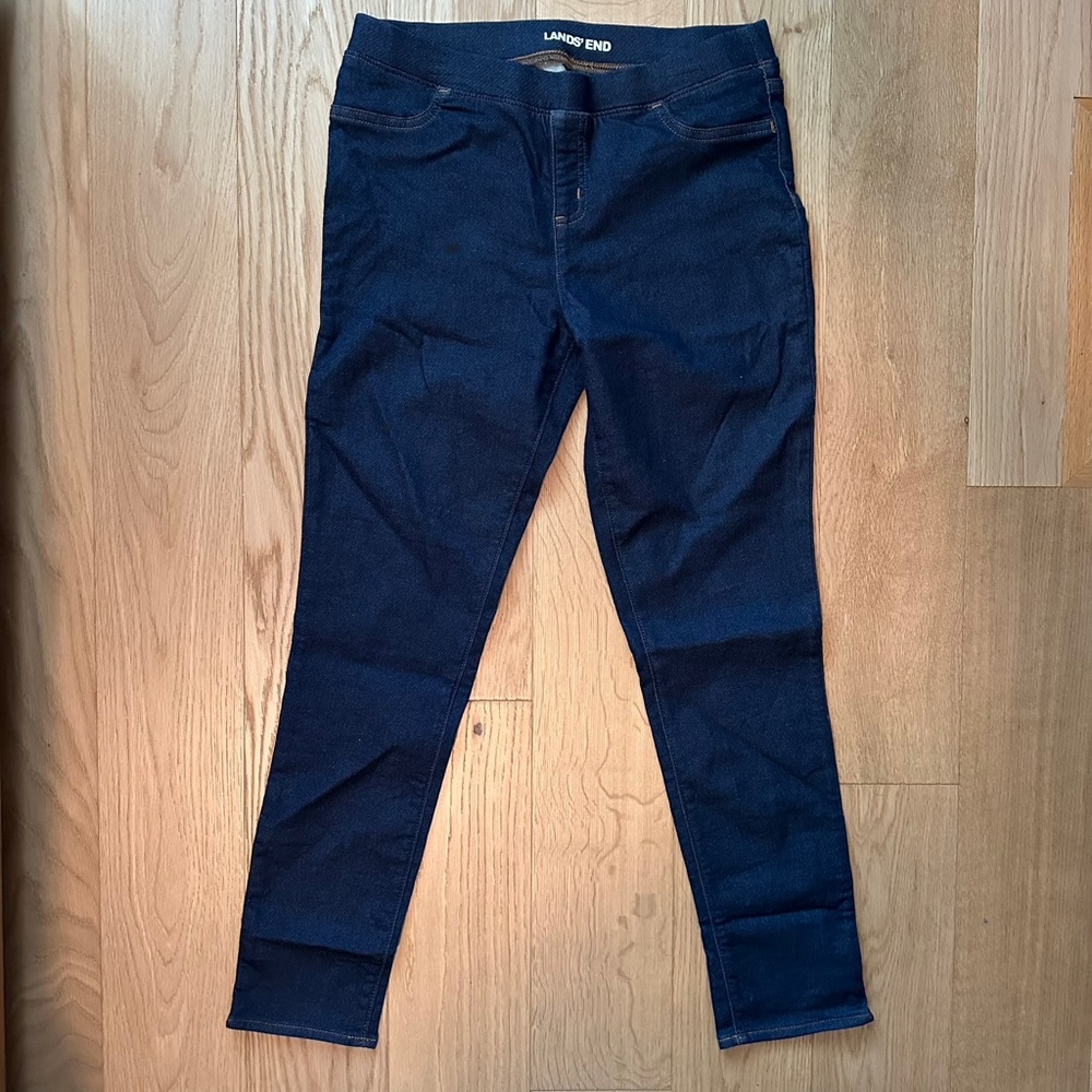 Lands End Kids PLUS SIZE 12 Jeggings (fits more like 14/16)